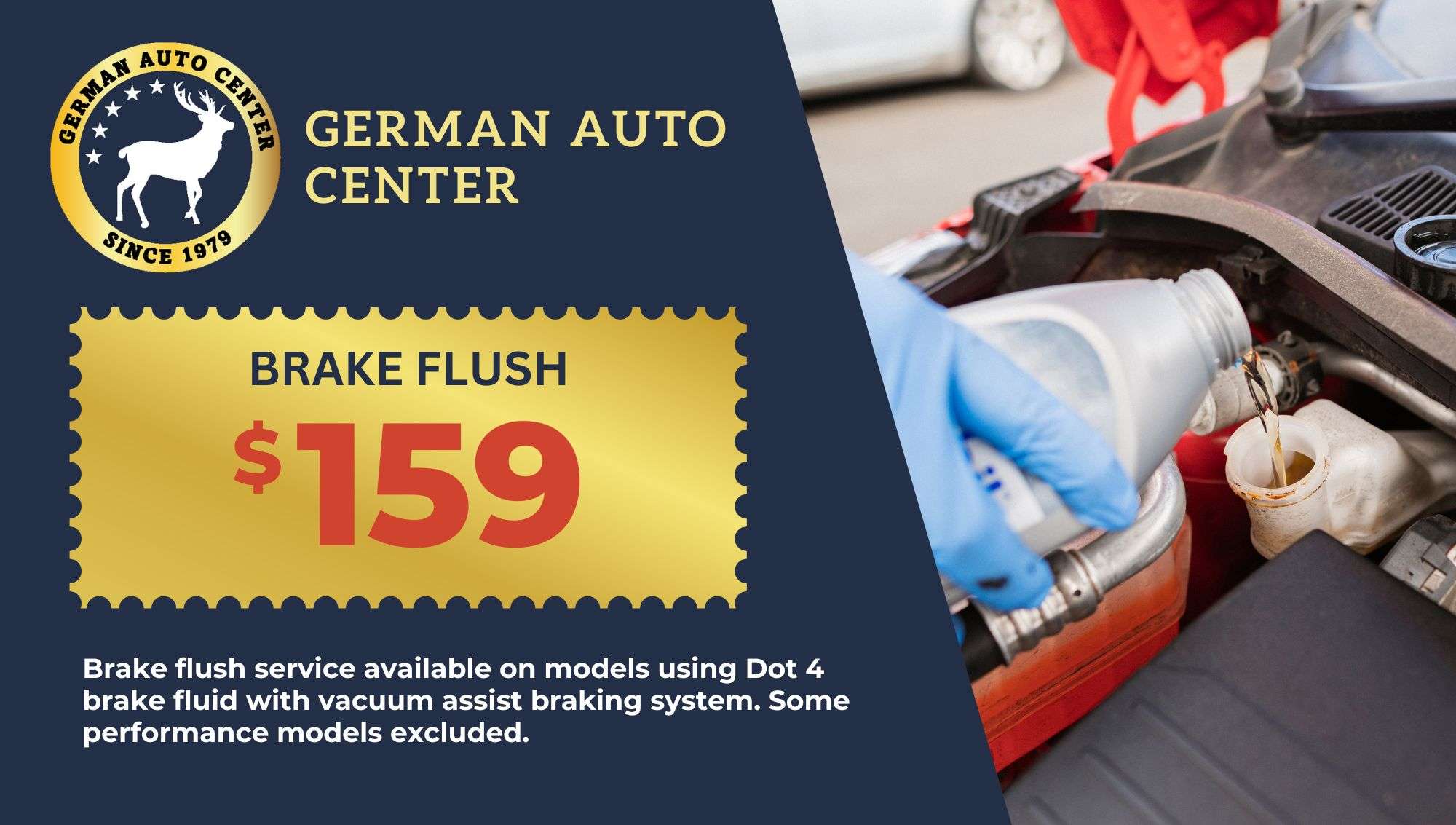 159 Brake Flush Coupon